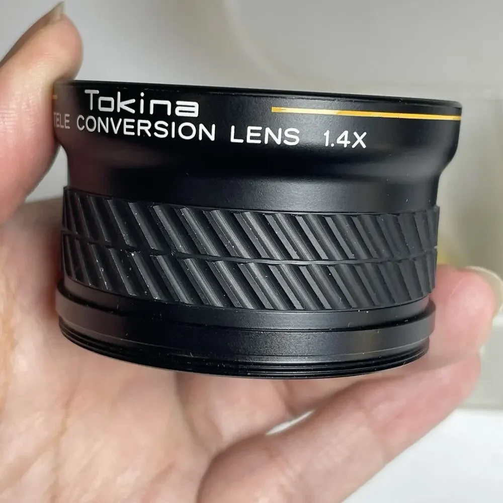 Tokina VSC-0714 Video Tele Conversion Camera Lens 0.7X & 1.4X Japan